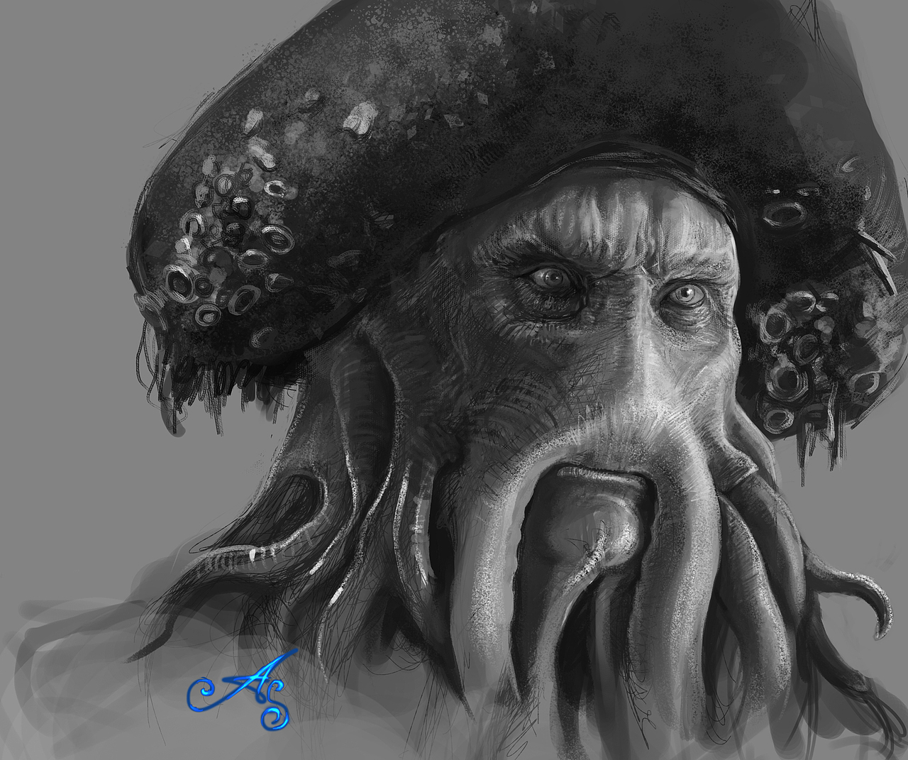 戴维琼斯素描练习