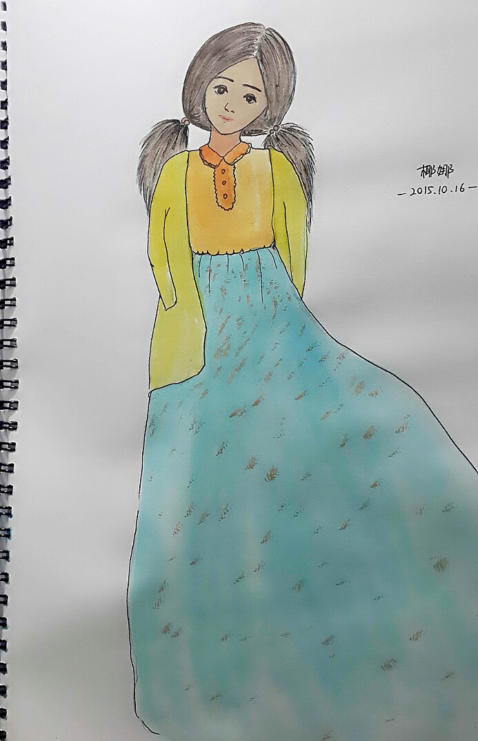 手绘色彩插画(有的是原创,有的是临摹,有的是水彩,有的是马克笔,有的是丙烯,有的是彩铅)