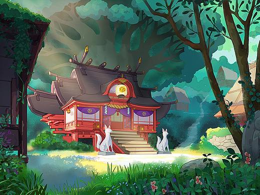 村里的神社