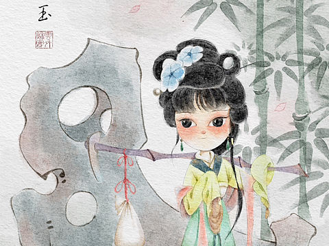 【金陵十二钗】林黛玉