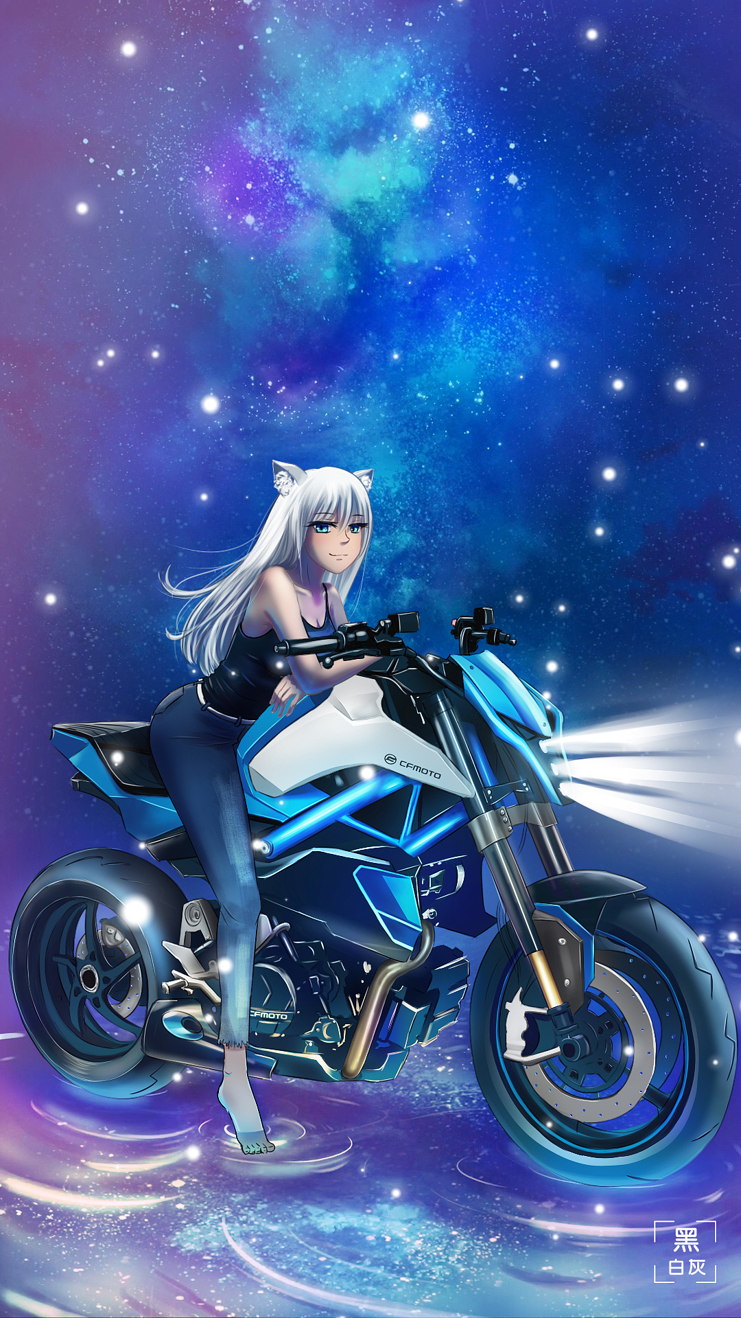 机车插画——春风v02-nk