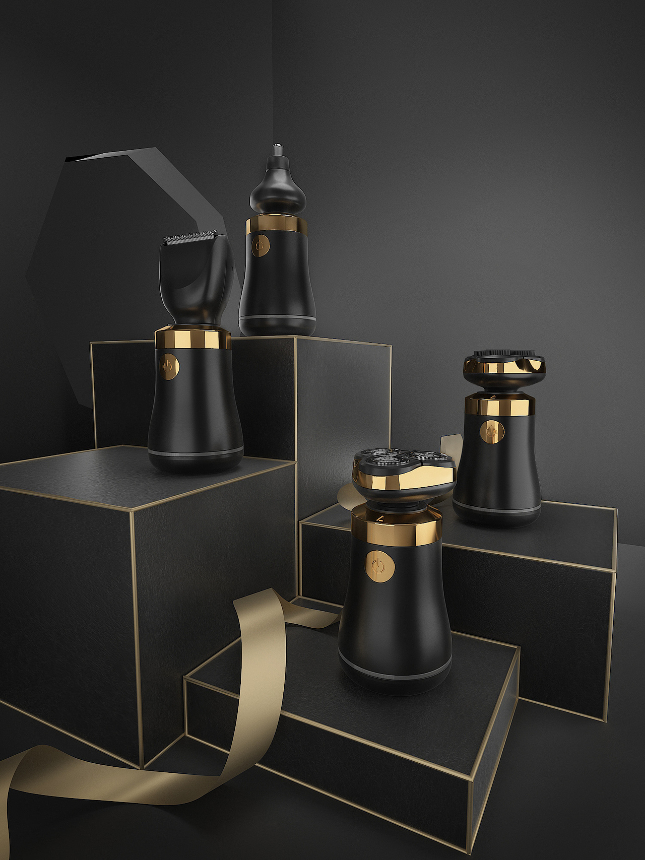 多功能剃须刀建模