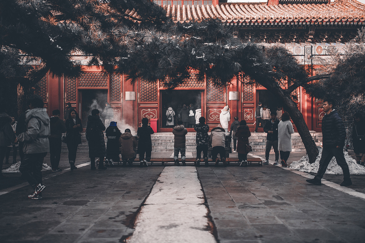 雍和宫---2019初雪