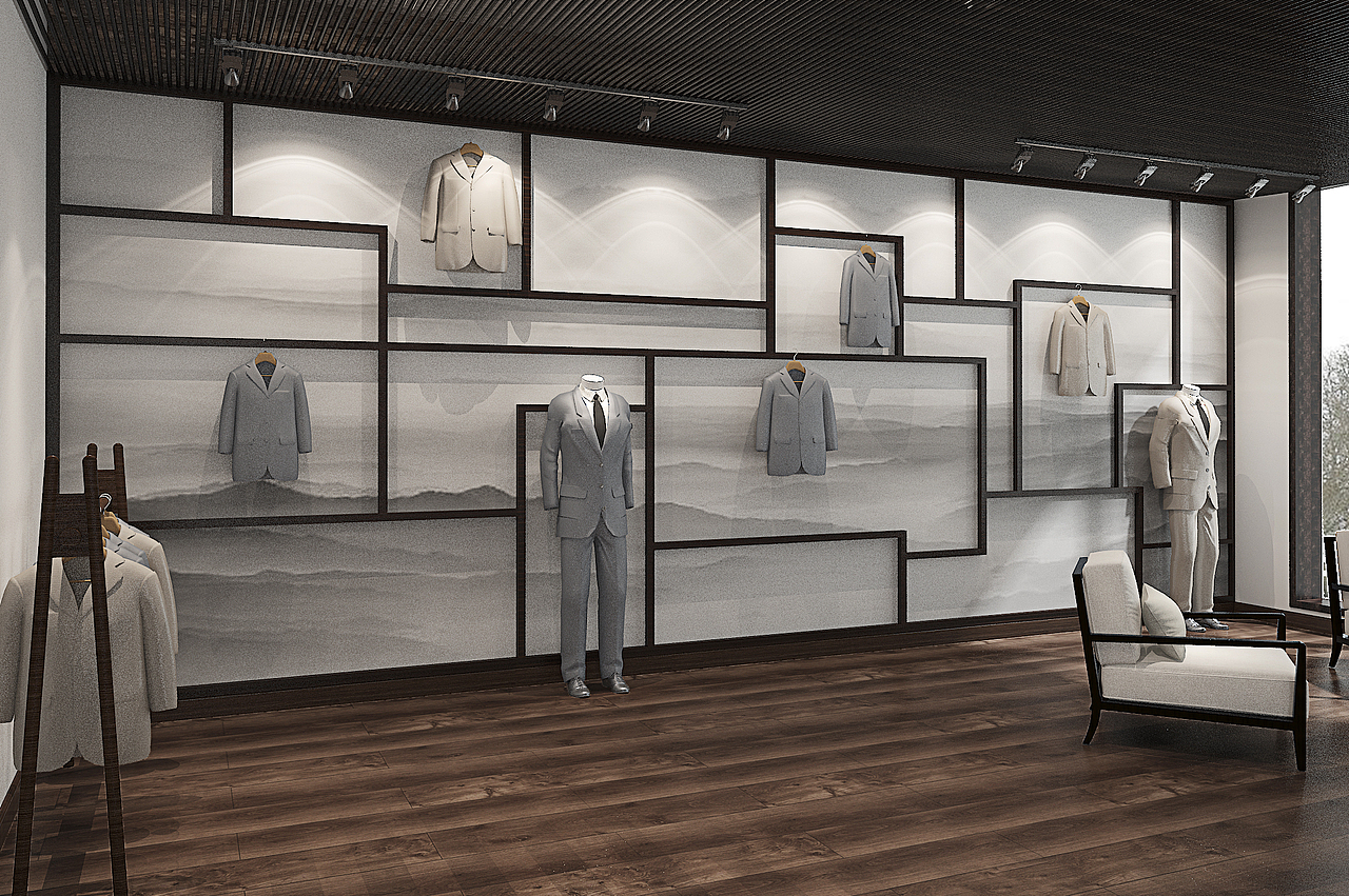 《知白》展示空间设计（图ZMTA1ODYxMjIw） - 展陈设计 - 站酷设计师JinweiL原创素材 - 站酷ZCOOL