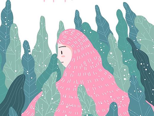 森林女孩插画教程