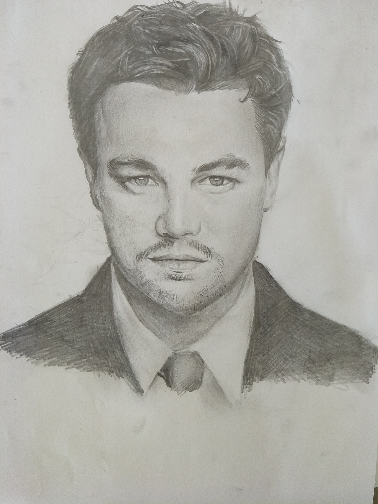 小李子素描步骤