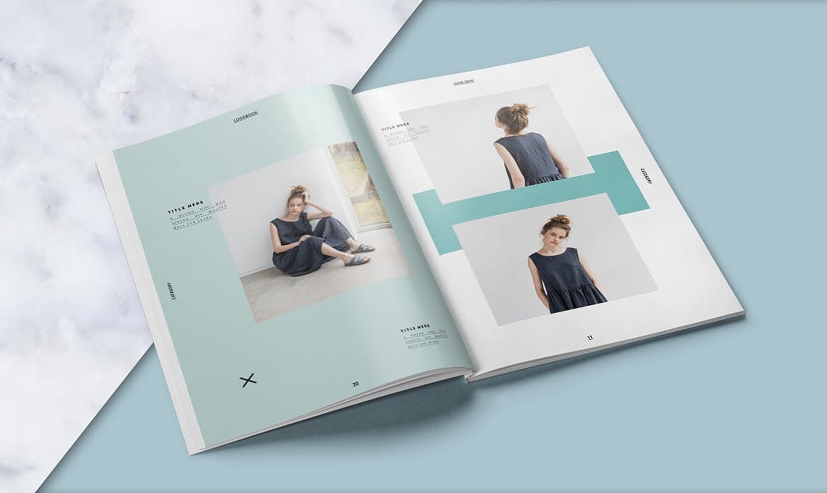 时尚杂志小册子（含Indesign源文件）（图ZOTUxMDgxMTI=） - 书籍/画册 - 站酷设计师skyzheng原创素材 - 站酷ZCOOL