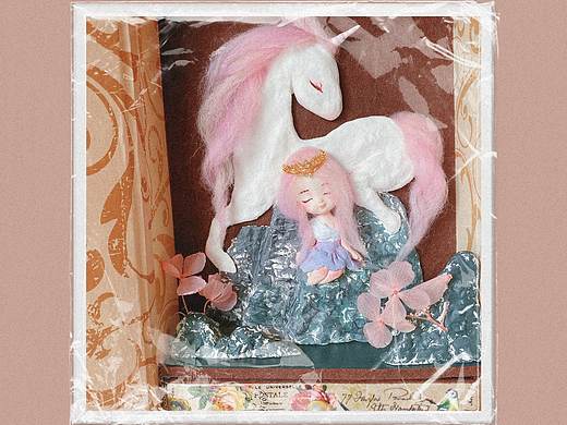 BLOCK | 黏土 | 小公主与独角兽