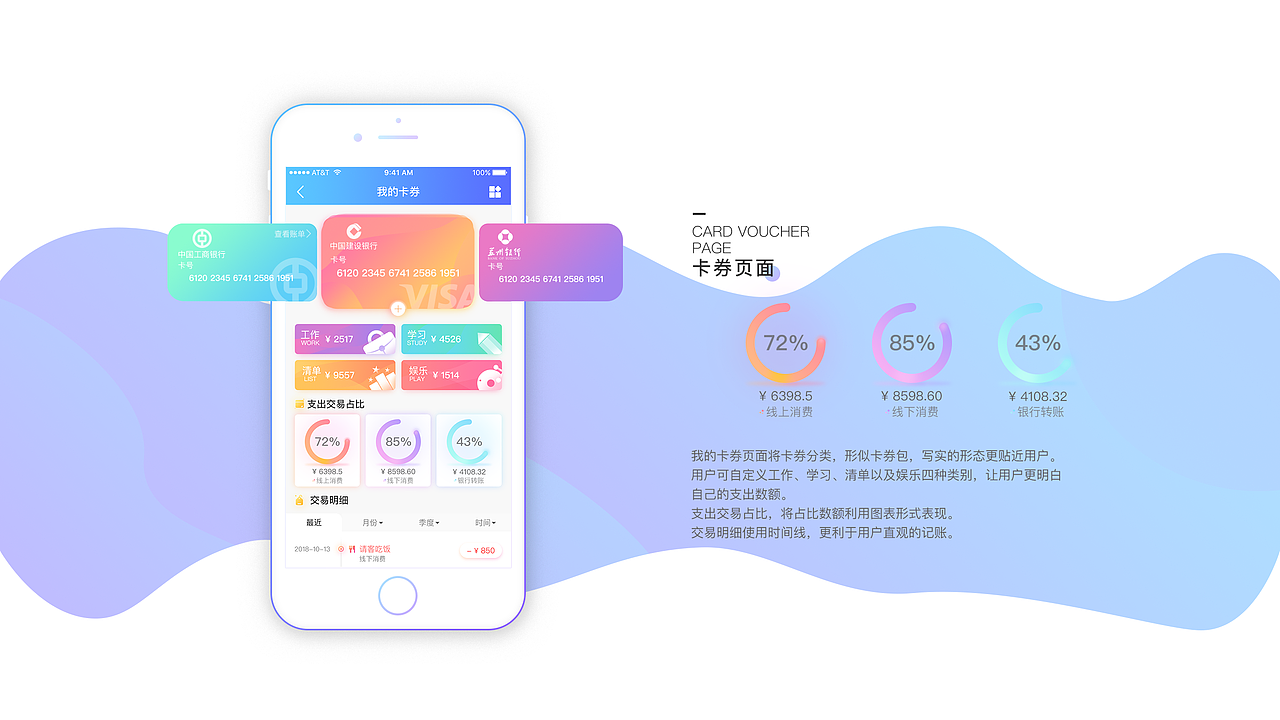 金融理财APPUI界面设计/数据可视化探索