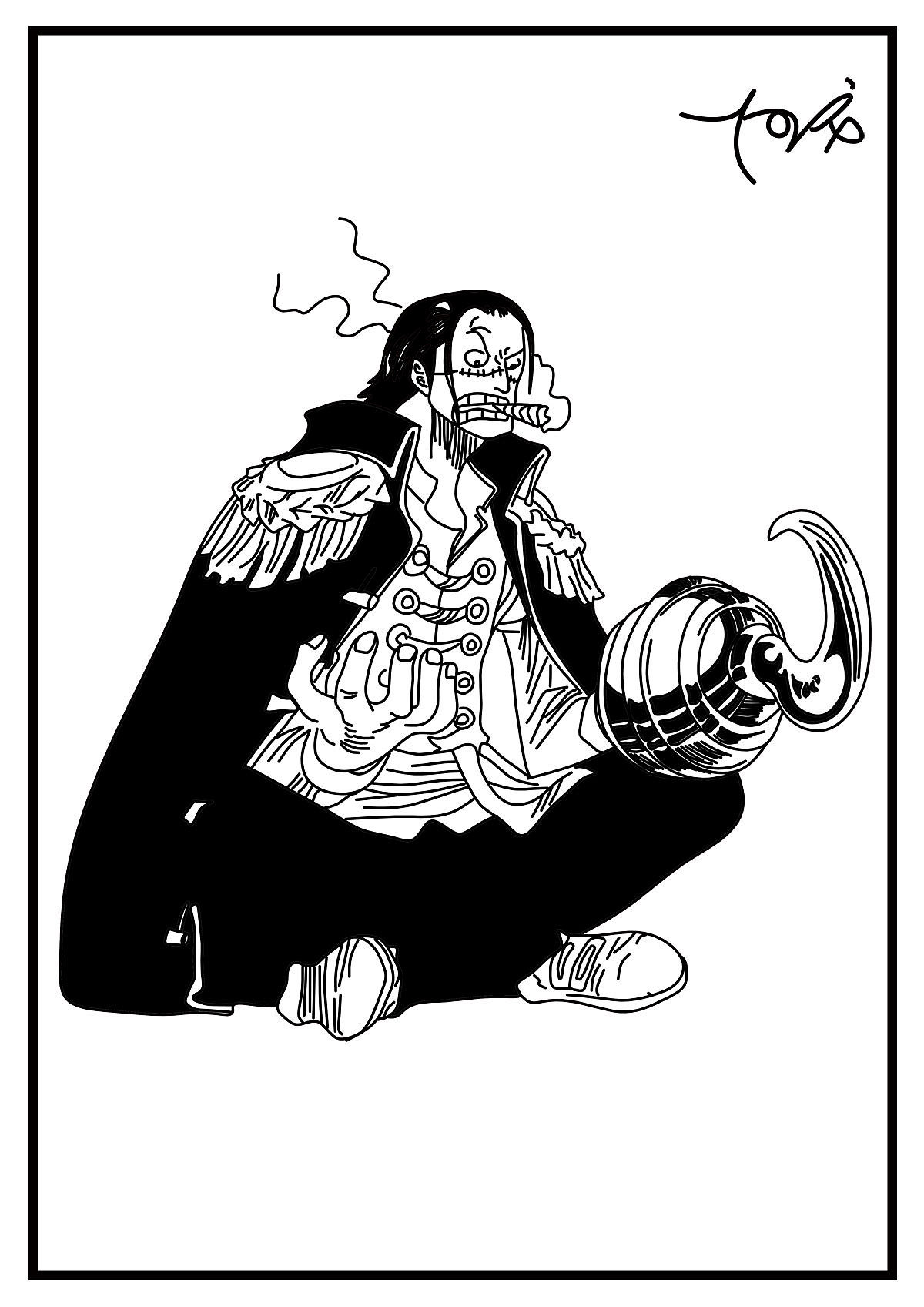 海贼王沙·克洛克达尔