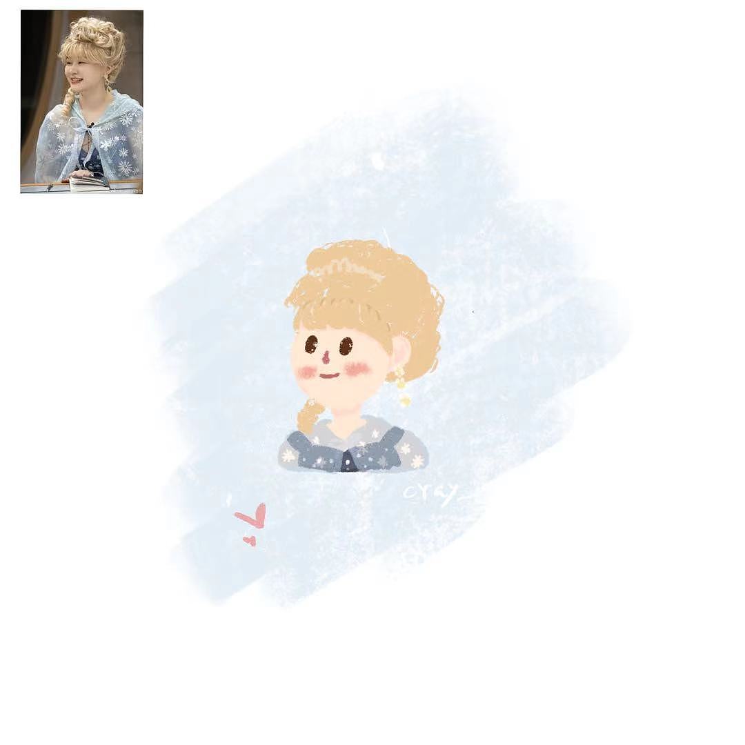 《明星大侦探》吼莱坞往事金靖造型小头像