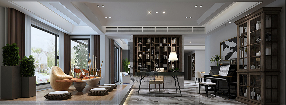 金科九曲河装修|礼嘉金科九曲河大平层装修设计图