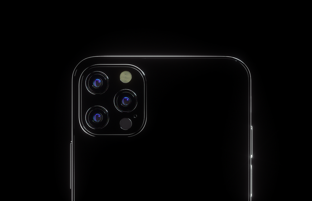 c4d 一个苹果12的建模与视频