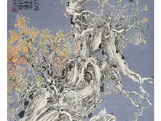 夏德辉胡杨作品欣赏