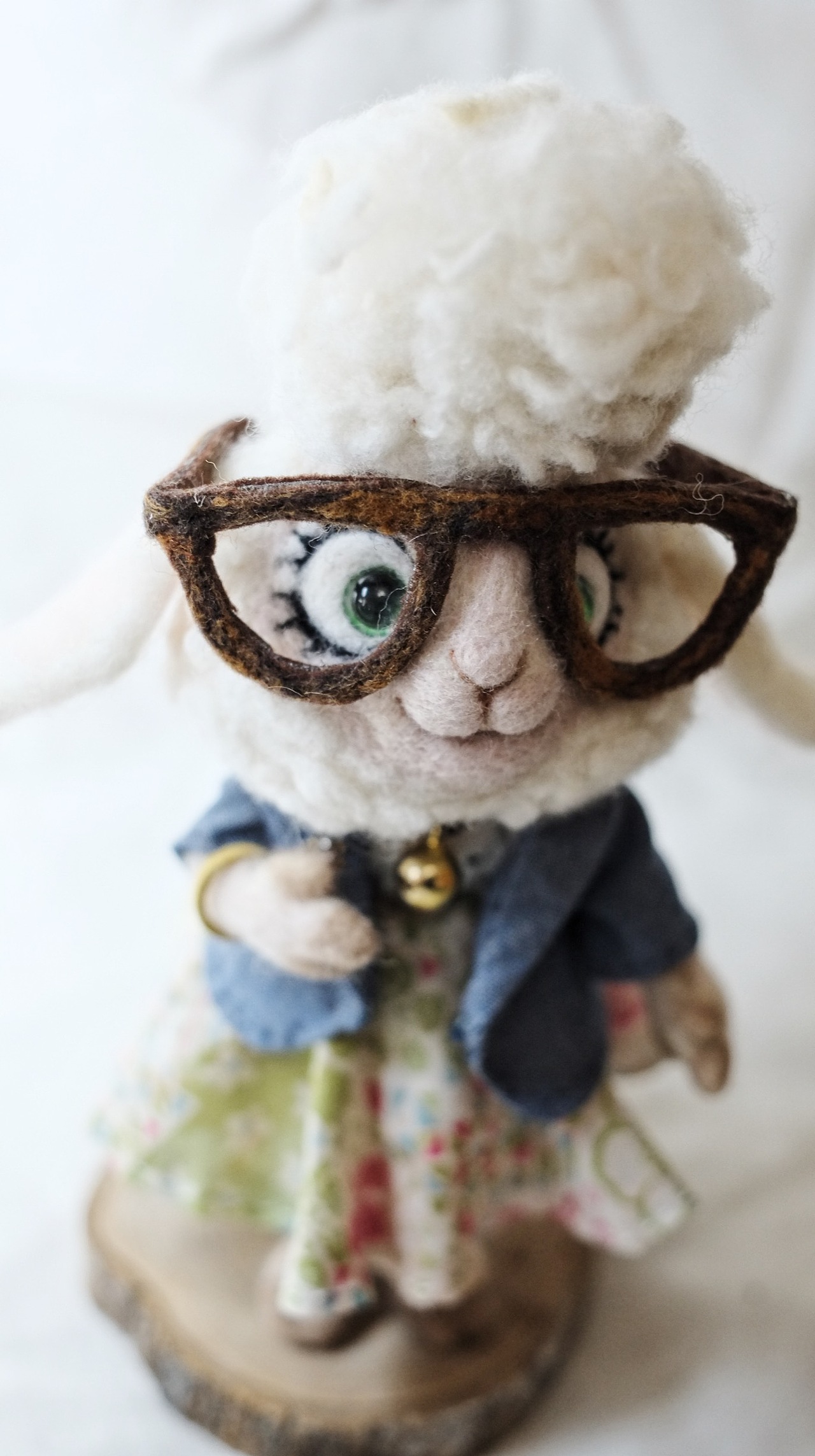 羊毛毡手作之绵羊大boss