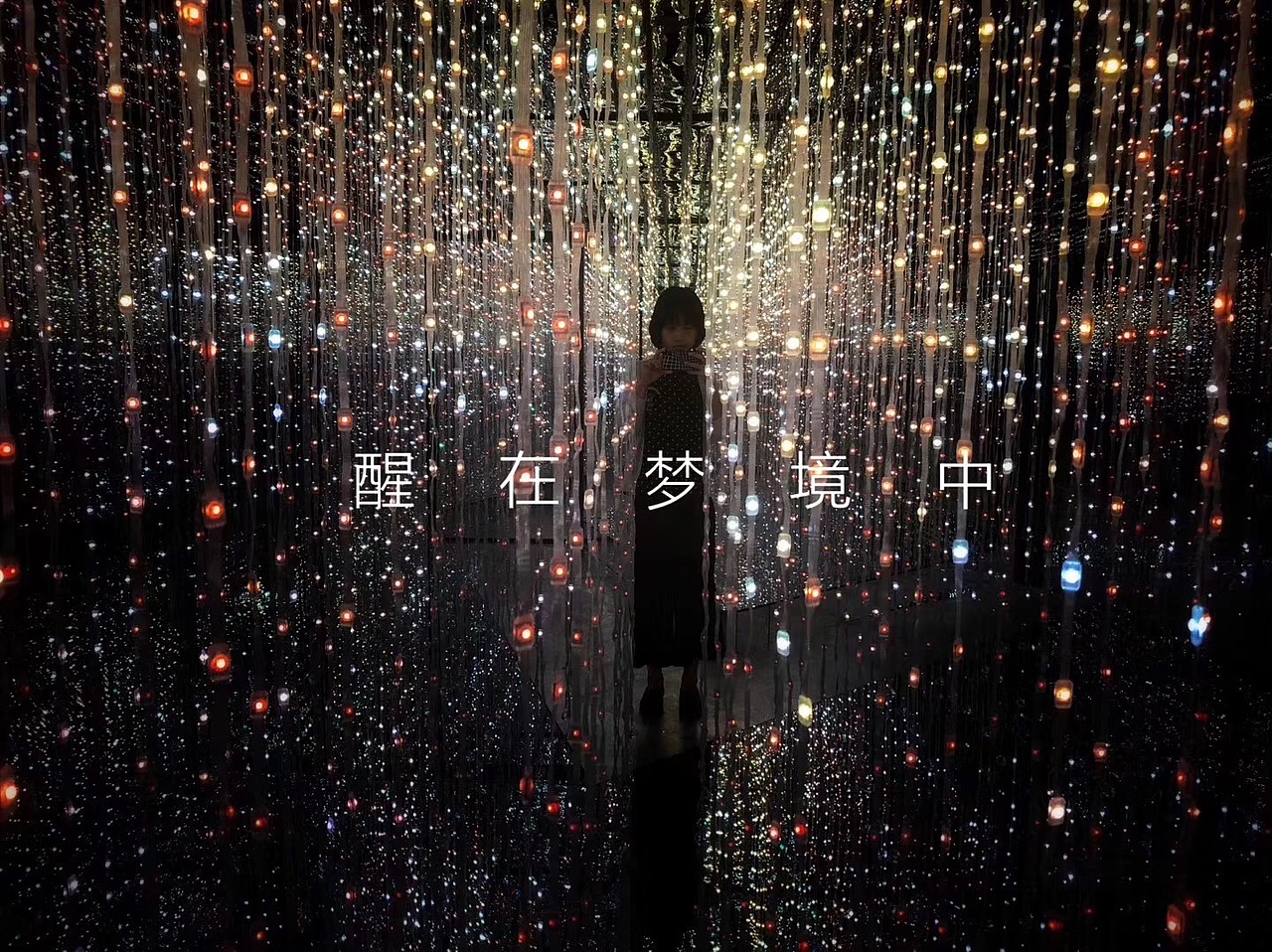 梵高星空展灯光秀项目《镜花宫》