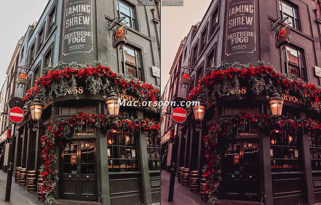 伦敦城市旅拍人文英伦风格Lightroom预设