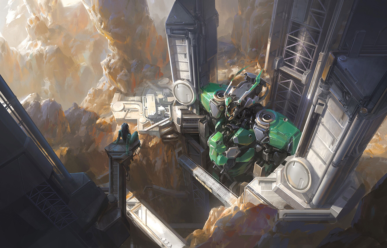 机甲概念设计图