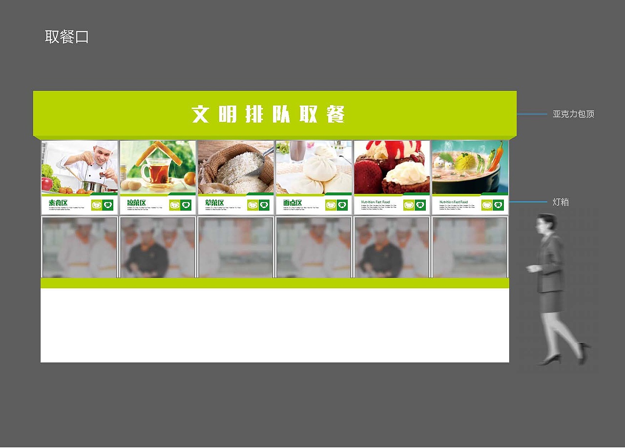 中央厨房餐厅品牌形象设计（图ZNjYwNDkwMTY=） - 品牌 - 站酷设计师THRE3原创素材 - 站酷ZCOOL