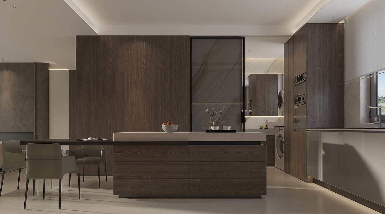 现代简约*-哈尔滨实际案例（图ZMzY5OTcwMDc2） - 家装设计 - 站酷设计师爱吃瓜群众原创素材 - 站酷ZCOOL