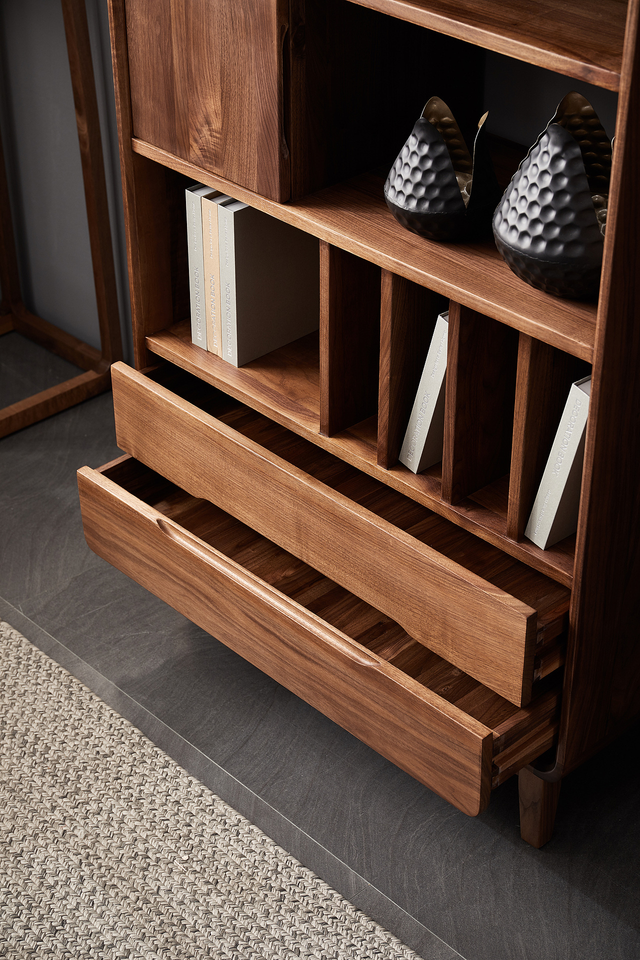 格物·书柜 #黑胡桃木#