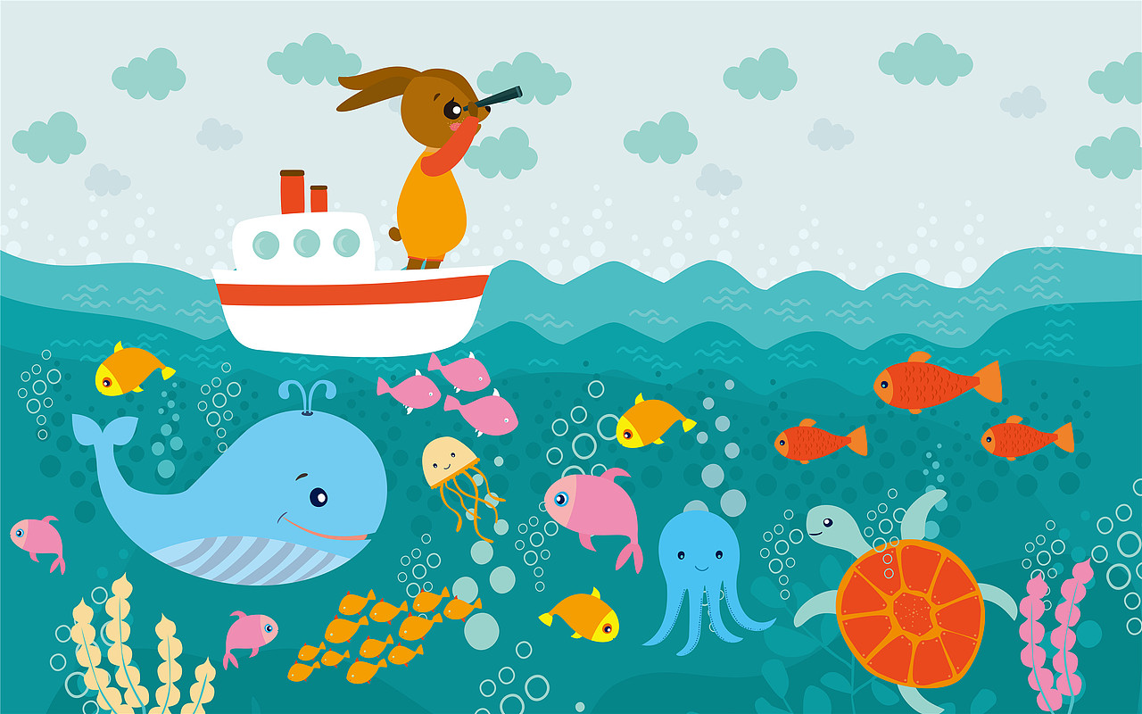 童真童趣墙纸壁纸房间装饰