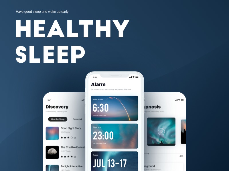 Healthy Sleep工具概念设计