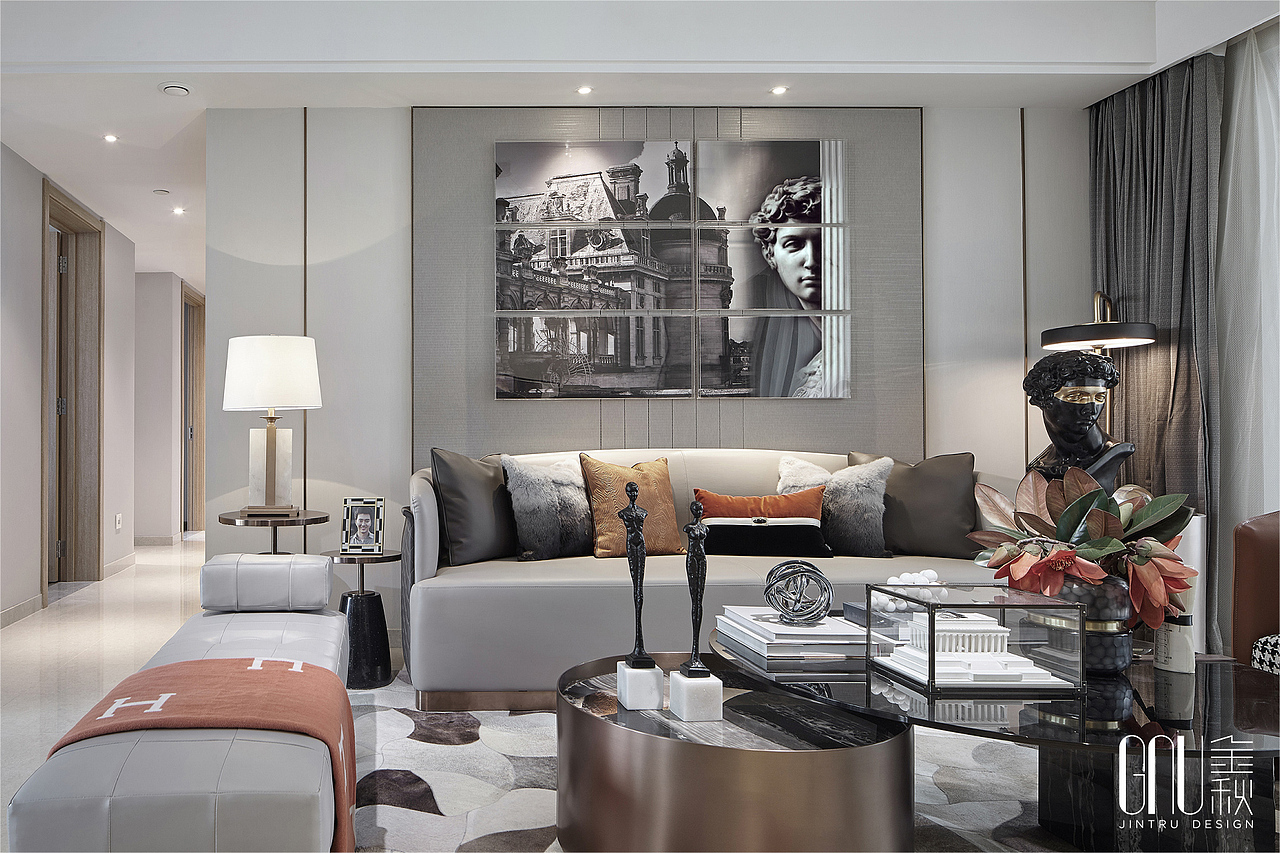 GNU金秋设计 | 对西方雕塑艺术在现代空间的美学思考（图ZMTIyNDc4ODk2） - 家装设计 - 站酷设计师GNU金秋设计原创素材 - 站酷ZCOOL