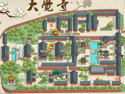 手绘地图