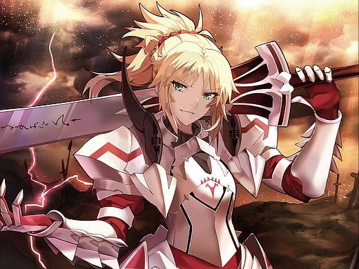 【Fate/Apocrypha】莫德雷德（個人主頁-ZMjU0NTYzNTY=） - 繪本 - 站酷設(shè)計師Demon_Yu原創(chuàng)素材 - 站酷ZCOOL