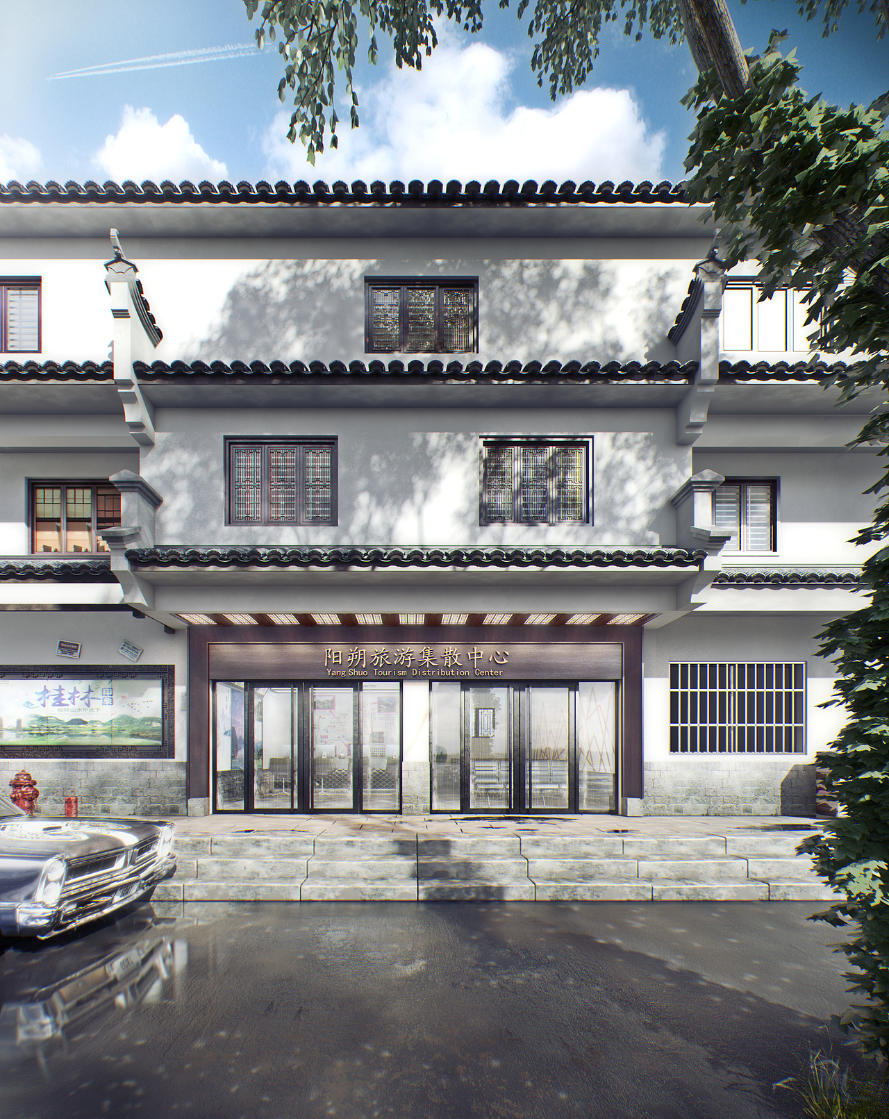 过往的的一些效果图表现