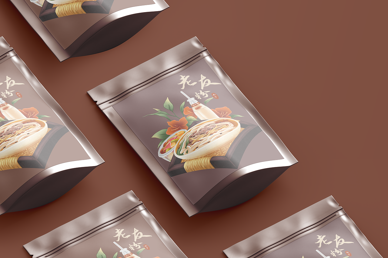南宁·老友粉（图ZMzM1OTMwNzY0） - 艺术插画 - 站酷设计师小雨在画些什么原创素材 - 站酷ZCOOL