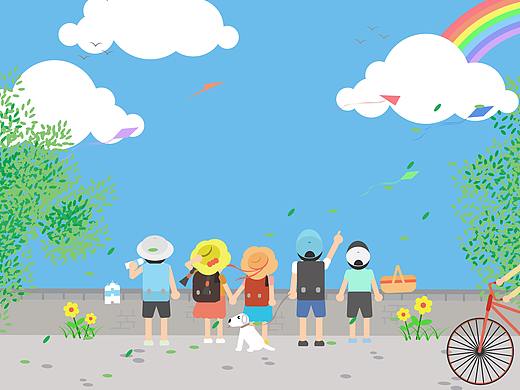 夏日郊游