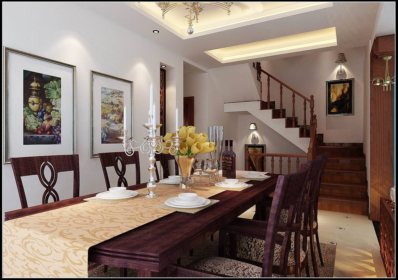 【别墅豪宅精品设计】江南新城别墅中式风格装修设计图欣赏