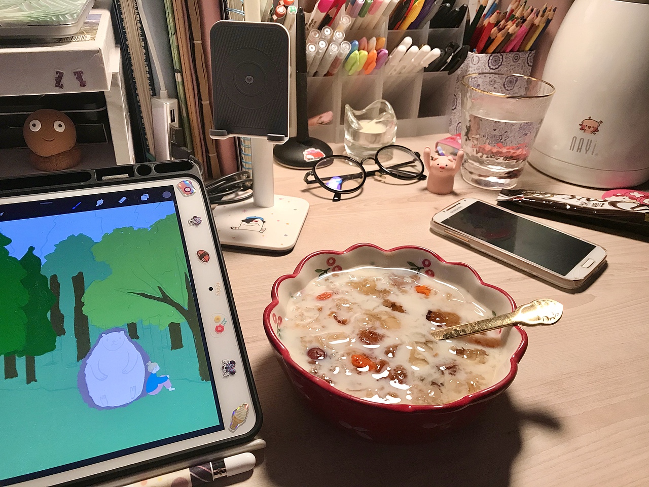 画画是信仰 烤箱是烟火气