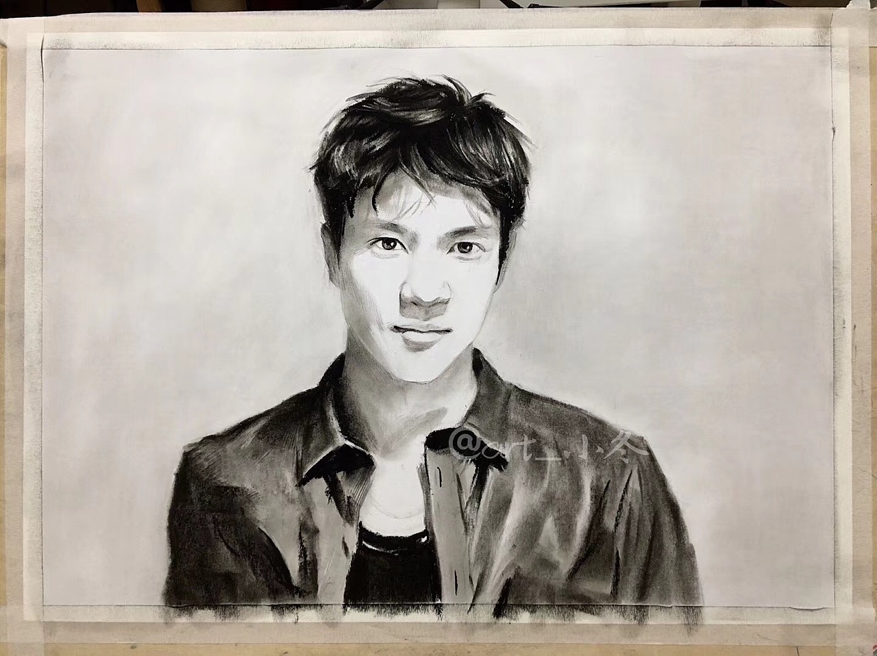 4k素描人像14小时示范