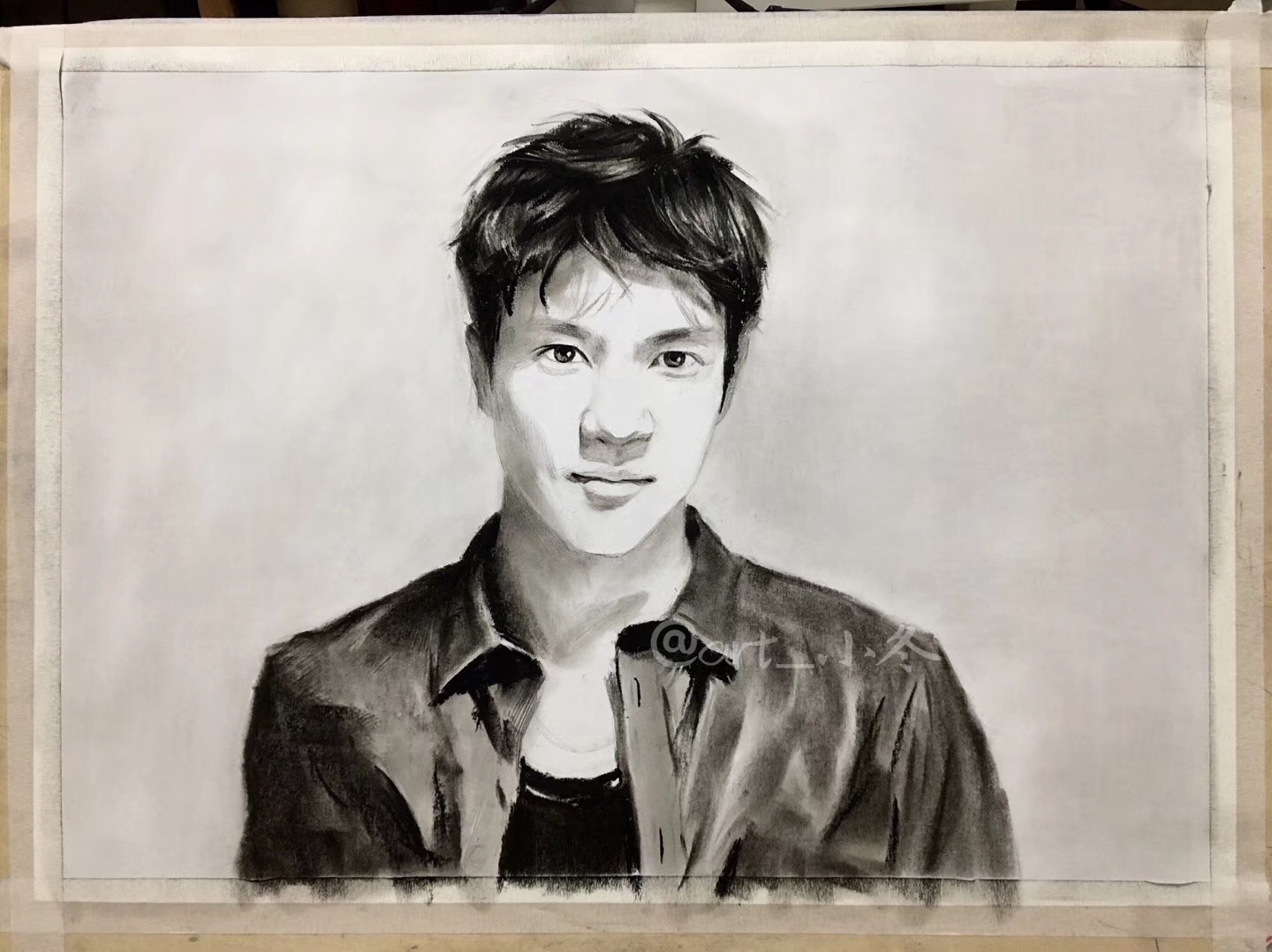 4k素描人像14小时示范