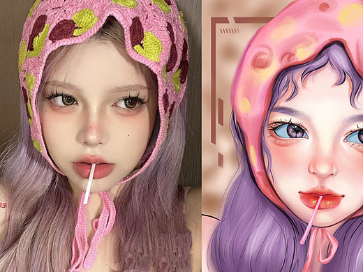 手绘头像 | procreate 🎨