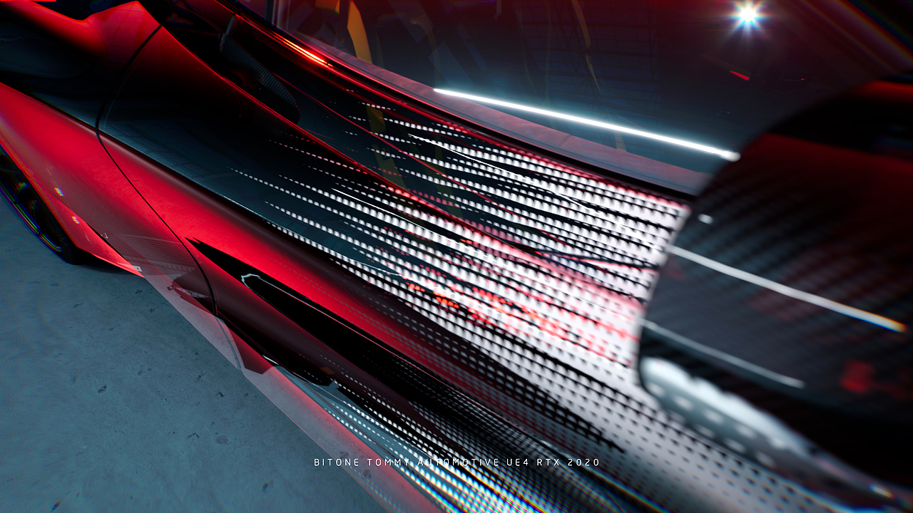 Mclaren 720s UE4 Raytracing（图ZMjMzODg3NzY0） - 机械/交通 - 站酷设计师Tommy_林冲原创素材 - 站酷ZCOOL