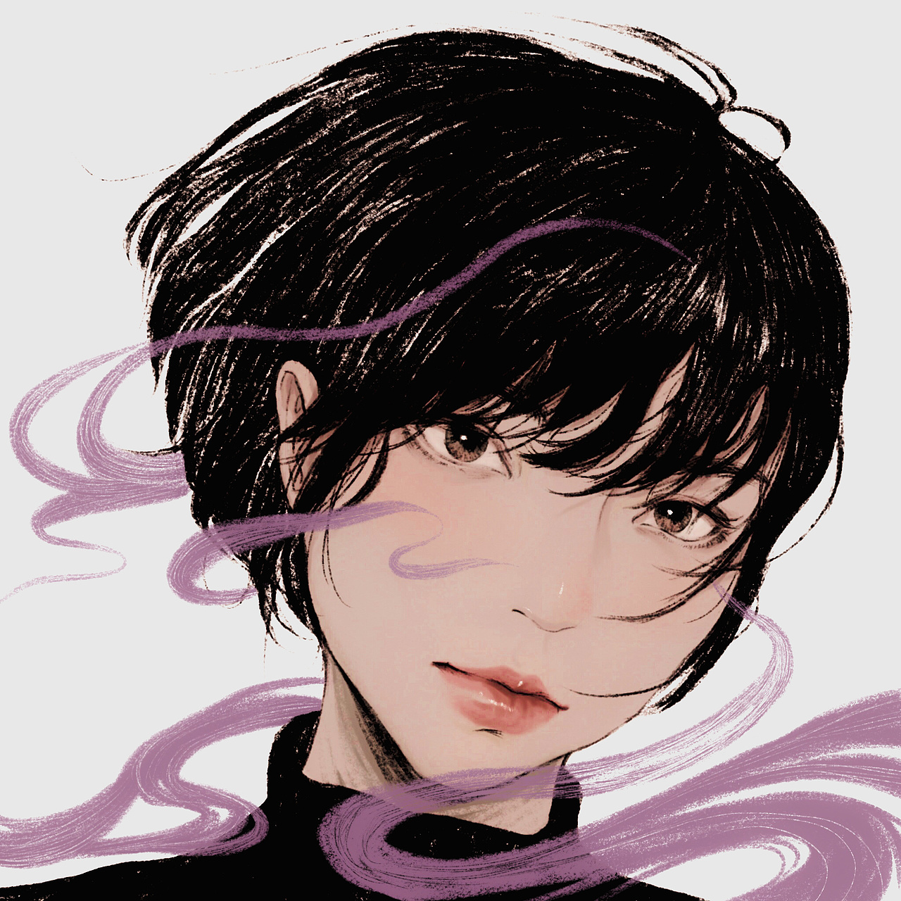 毛毛人物插画合集