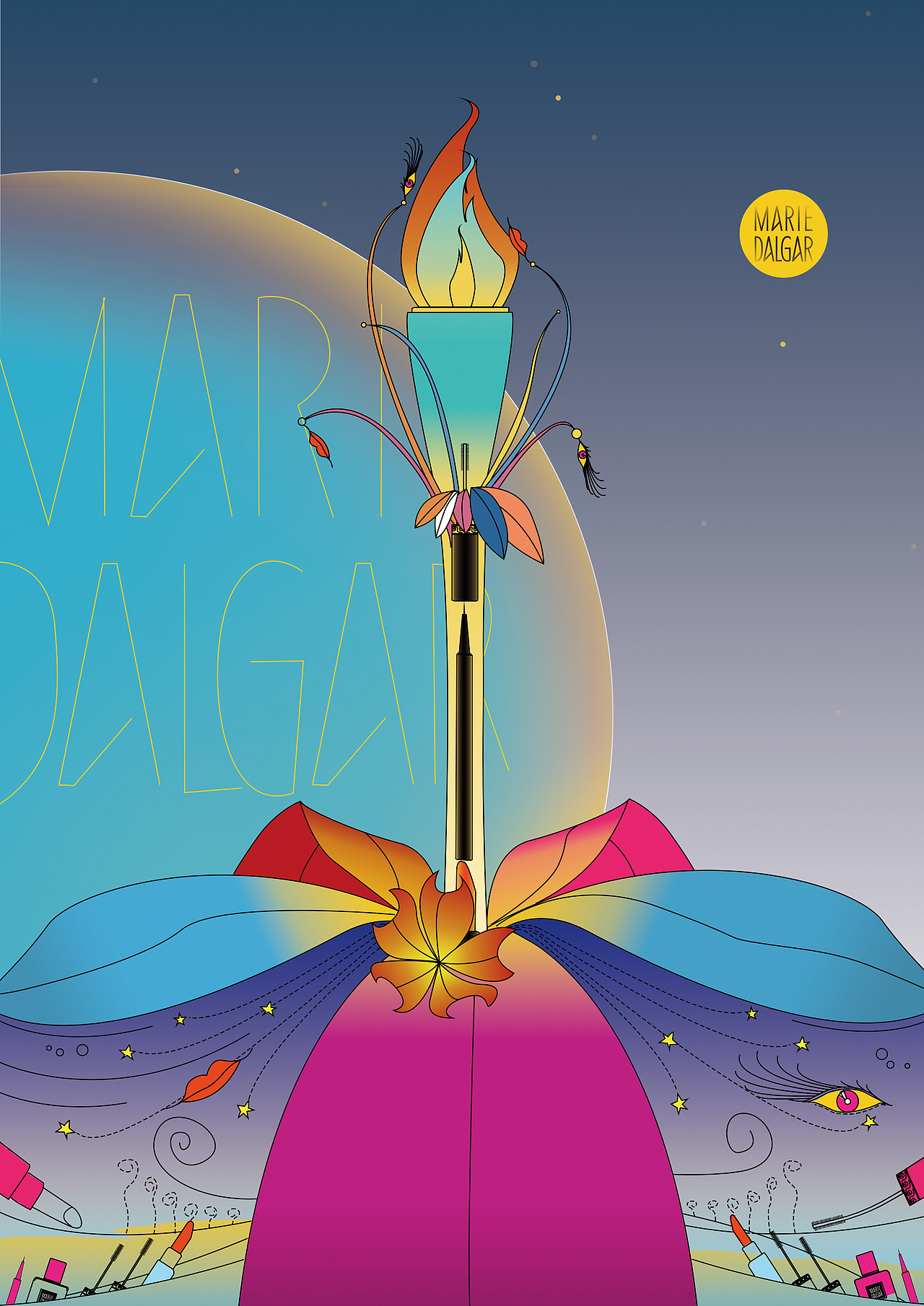 MAX II（图ZNDA5ODA1NzI=） - 商业插画 - 站酷设计师沏给自己的茶原创素材 - 站酷ZCOOL