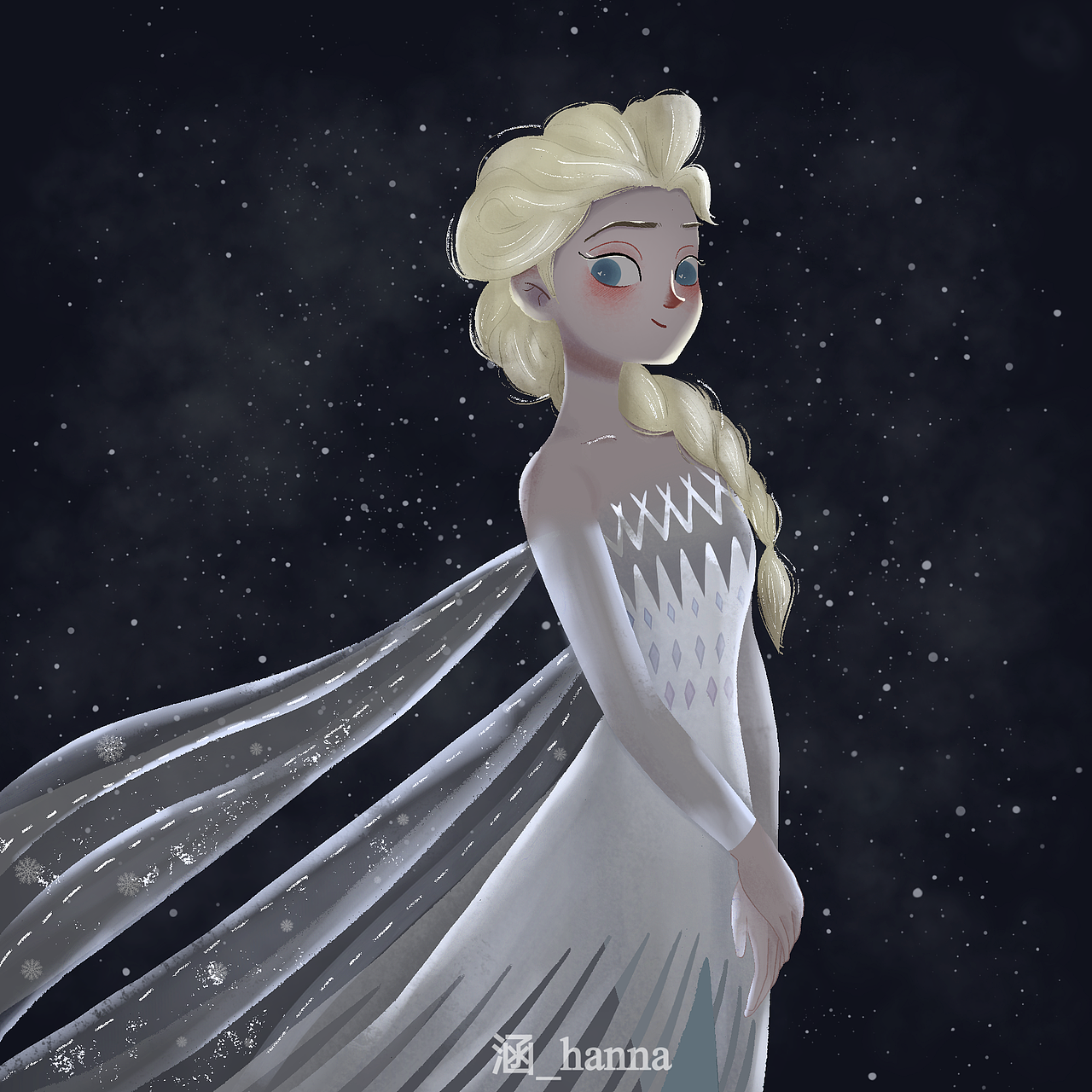 手绘插画（图ZMTk3NjcwMjk2） - 创作习作 - 站酷设计师涵_hanna原创素材 - 站酷ZCOOL