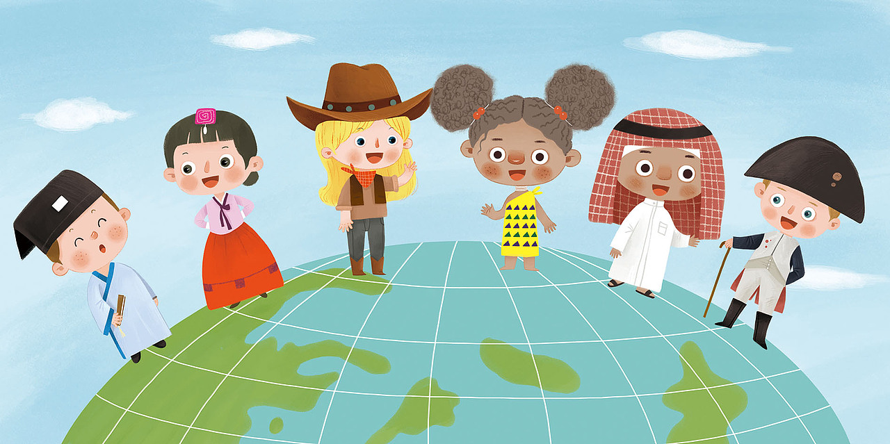 很高兴认识你们!