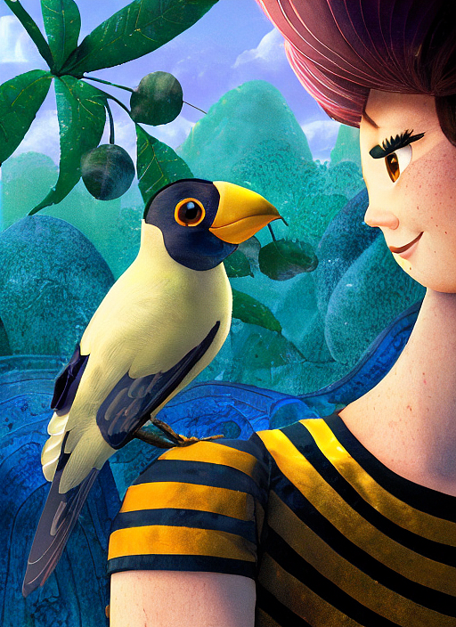 旧作品AI处理下