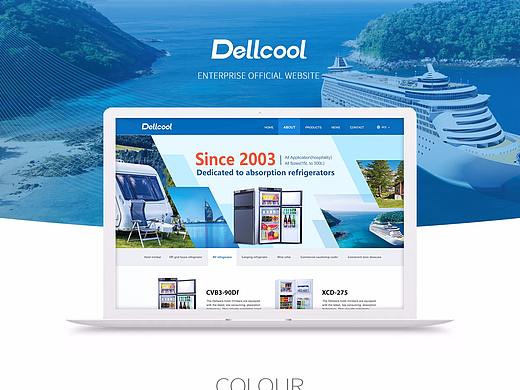 Dellcool官网（个人主页-ZMzc4NDAxMjg=） - 企业官网 - 站酷设计师Puddding原创素材 - 站酷ZCOOL