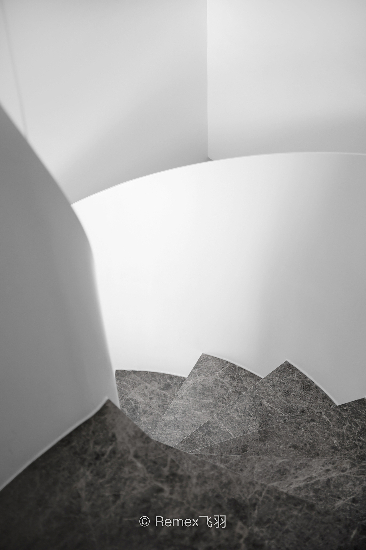 白色极简私宅实景案例|空间摄影飞羽|