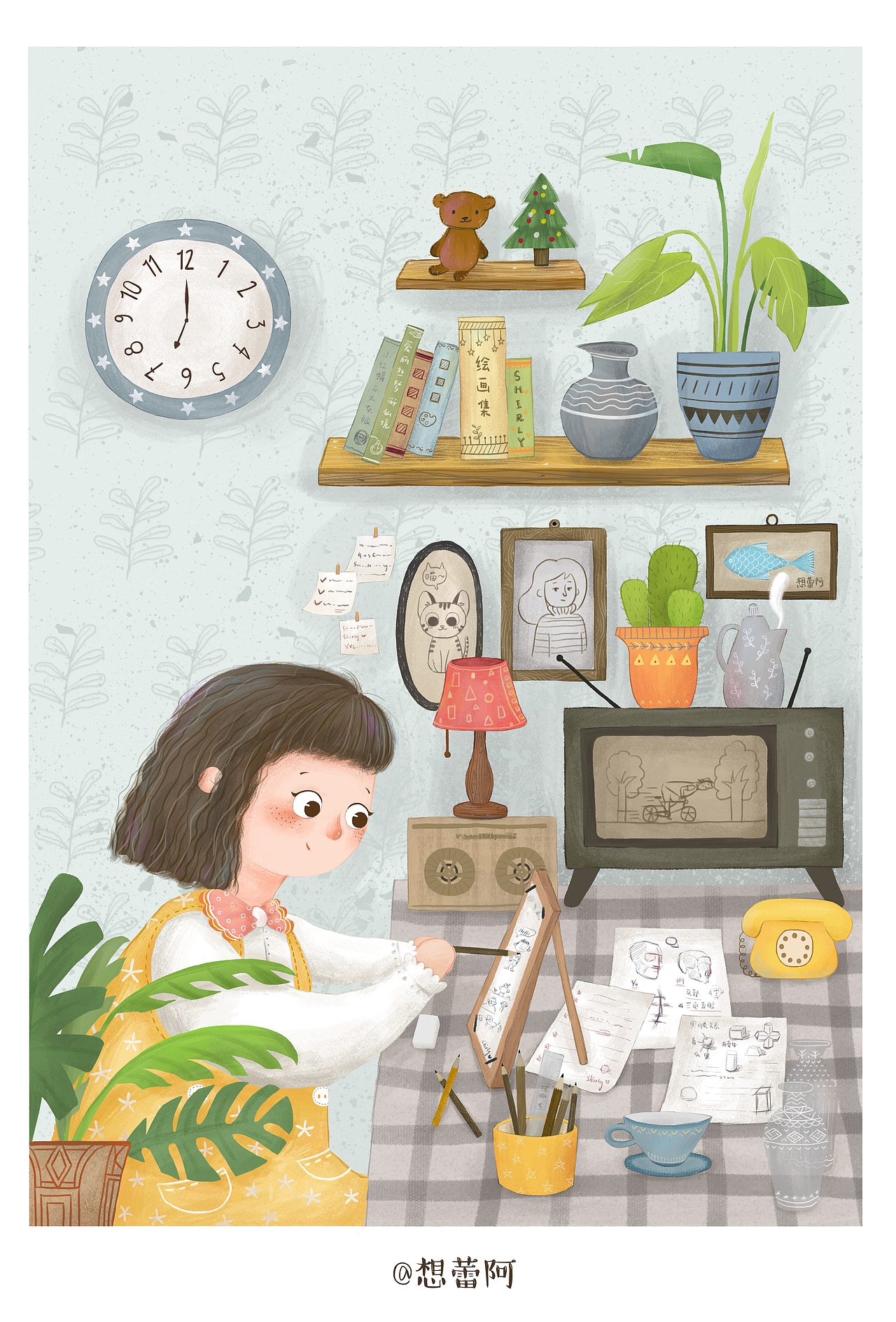 插画师日常