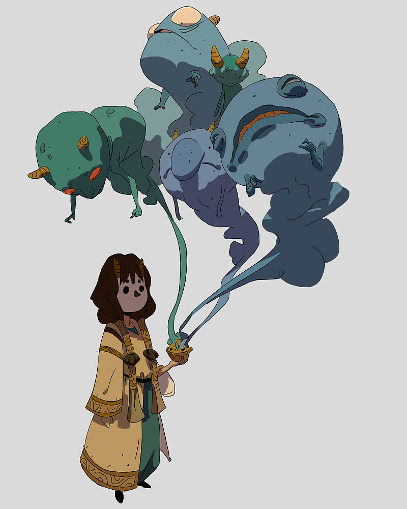 线条的练习与上色（图ZMTQyMTk1Njg0） - 创作习作 - 站酷设计师如鹿渴慕泉水原创素材 - 站酷ZCOOL