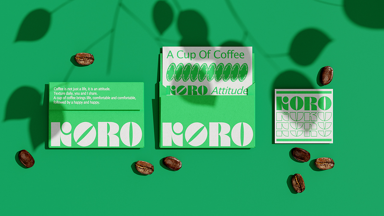 《KORO COFFEE》咖啡品牌设计——捉到一只“咖”