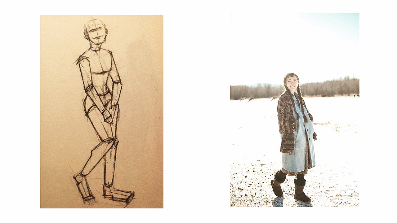 速写（图ZMTAyNTkyMjQ4） - 绘画 - 站酷设计师fancybrownbear原创素材 - 站酷ZCOOL